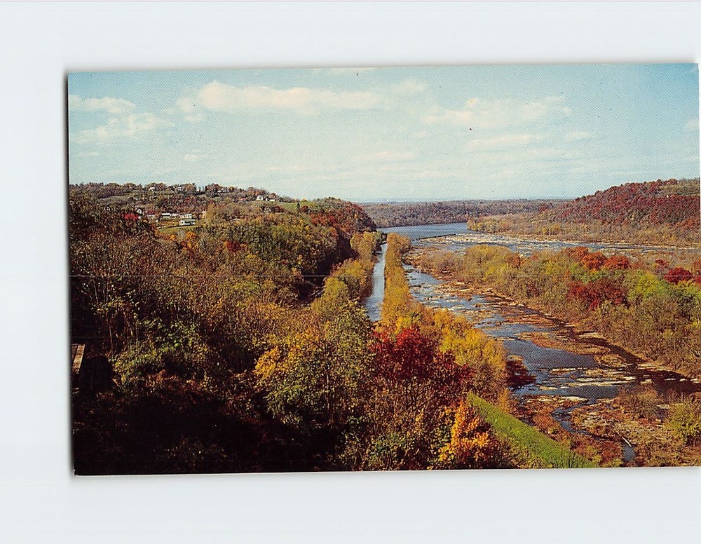 Postcard Potomac Panorama from the Hilltop House Harpers Ferry West Virginia USA