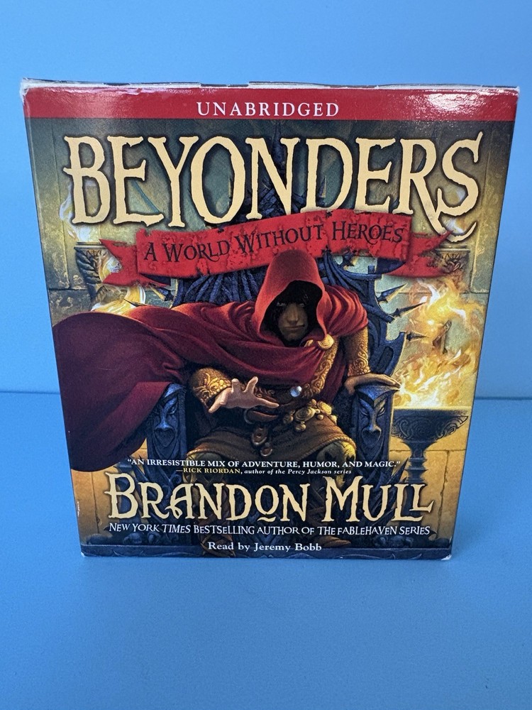 Beyonders: A World Without Heroes by Brandon Mull Audiobook Unabridged 12 CDs