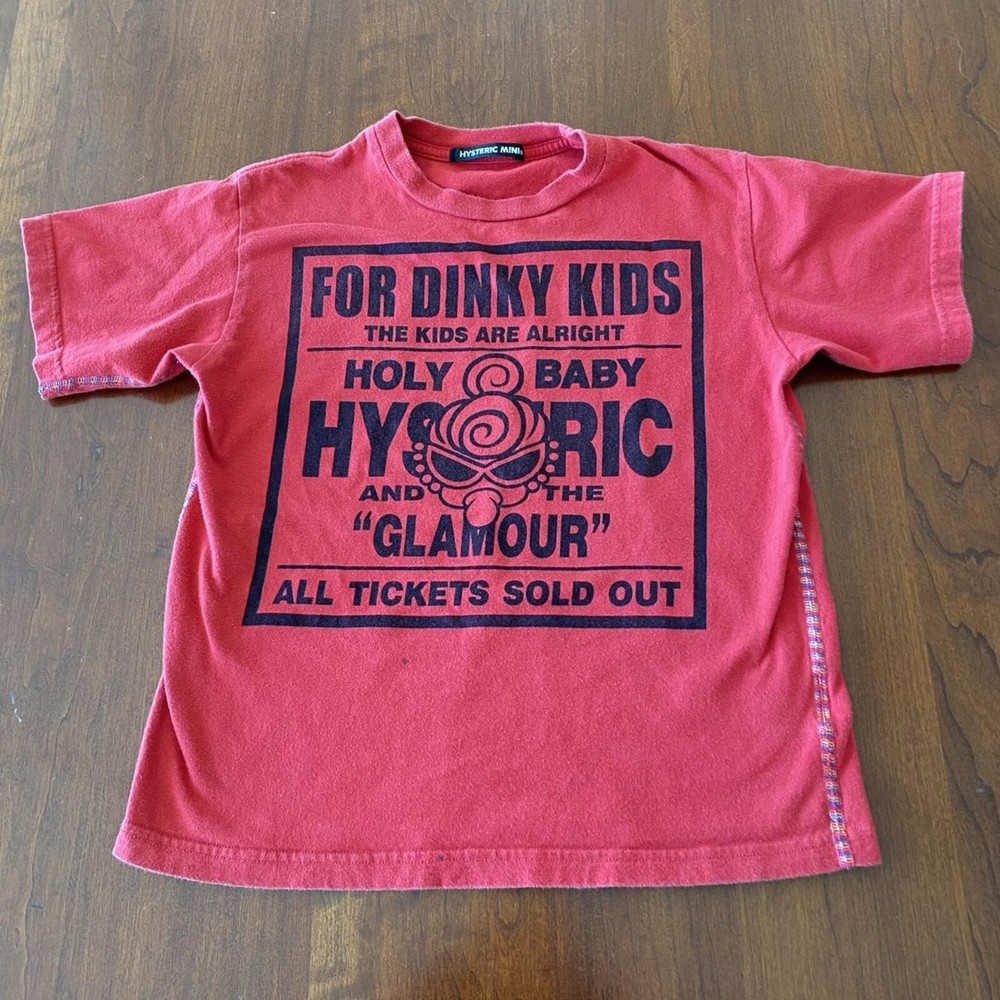 Hysteric glamour holy baby red t shirt