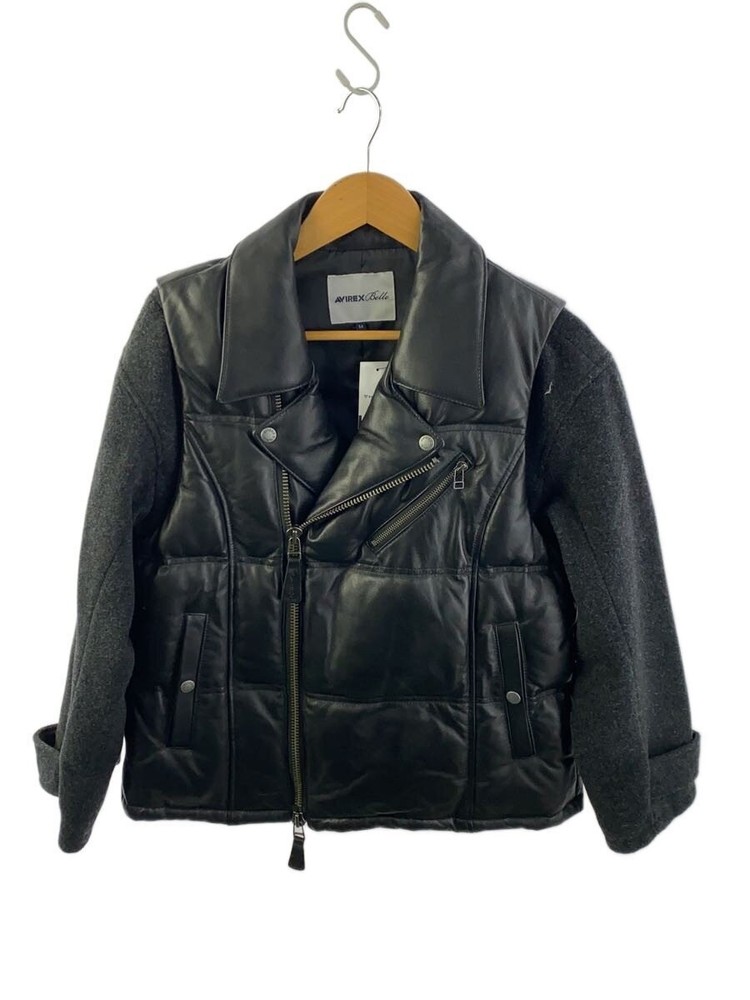 Avirex Leather Jacket Blouson/M/Leather/Blk/6211014 11101