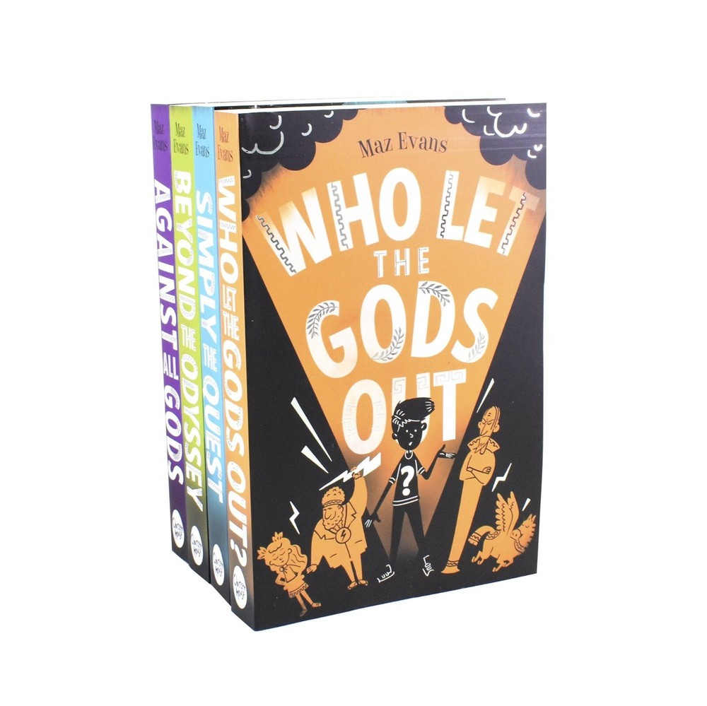 Who Let the Gods Out by Maz Evans 4 Books Box Set - Ages 9-14 - Paperback