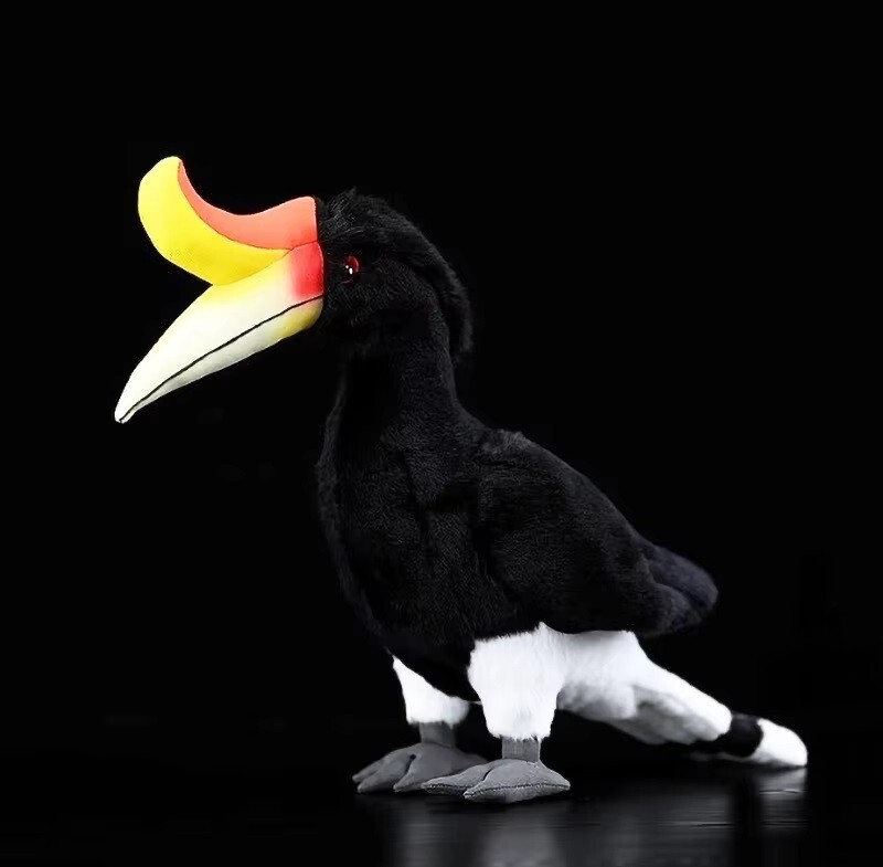 Rhinoceros Hornbill 12 Inch Stuffed Animal Plush Toys Toddler Doll Kids Gifts