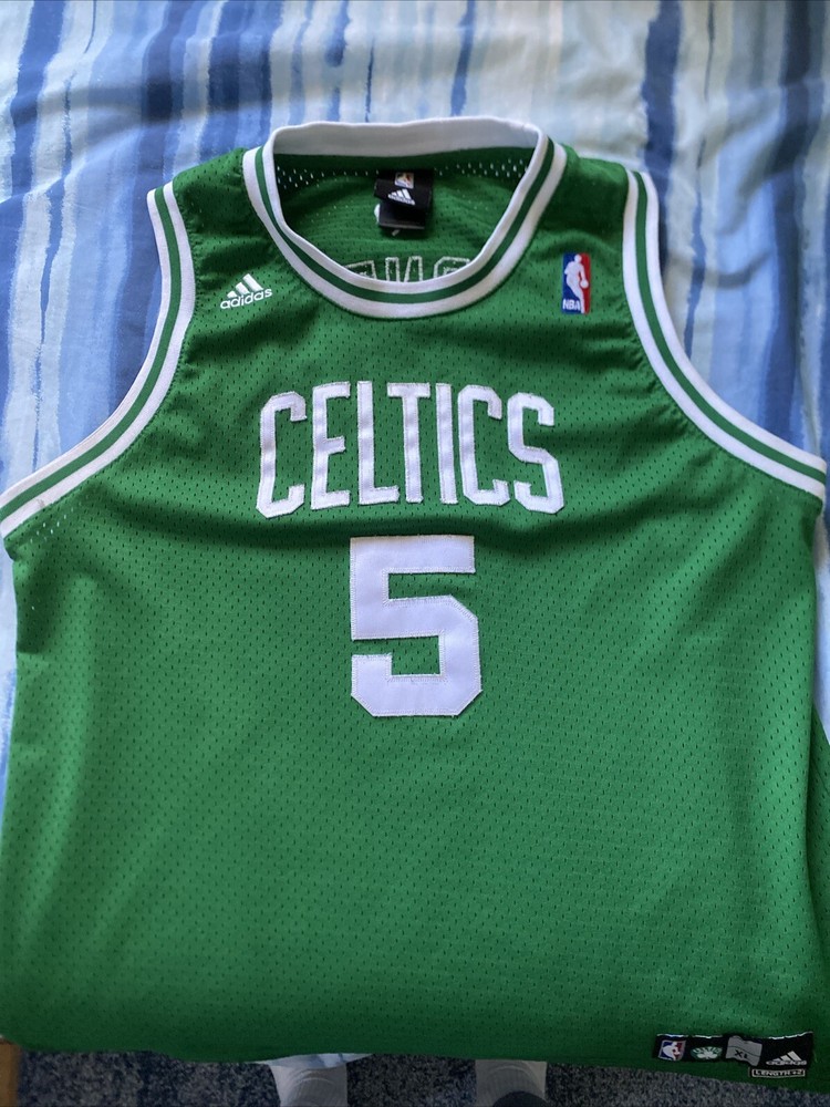 Boston Celtics Kevin Garnett KG ADIDAS NBA Throwback Basketball Jersey XL 2008