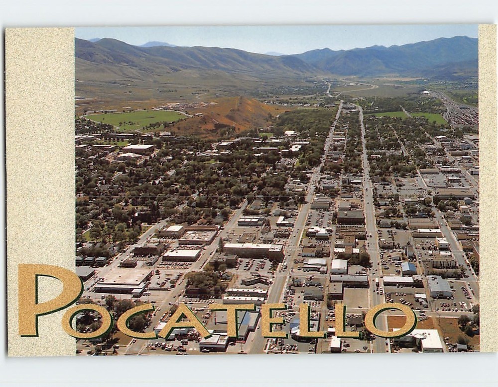 Postcard Pocatello Idaho USA