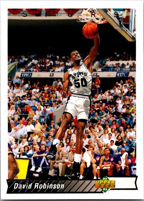 1992-93 Upper Deck - David Robinson #82
