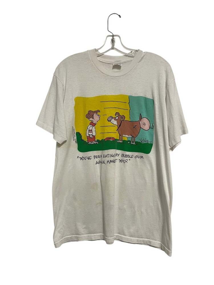 VTG 80’s Stedman T Shirt Funny T Shirt Graphic Single Stitch Size XL