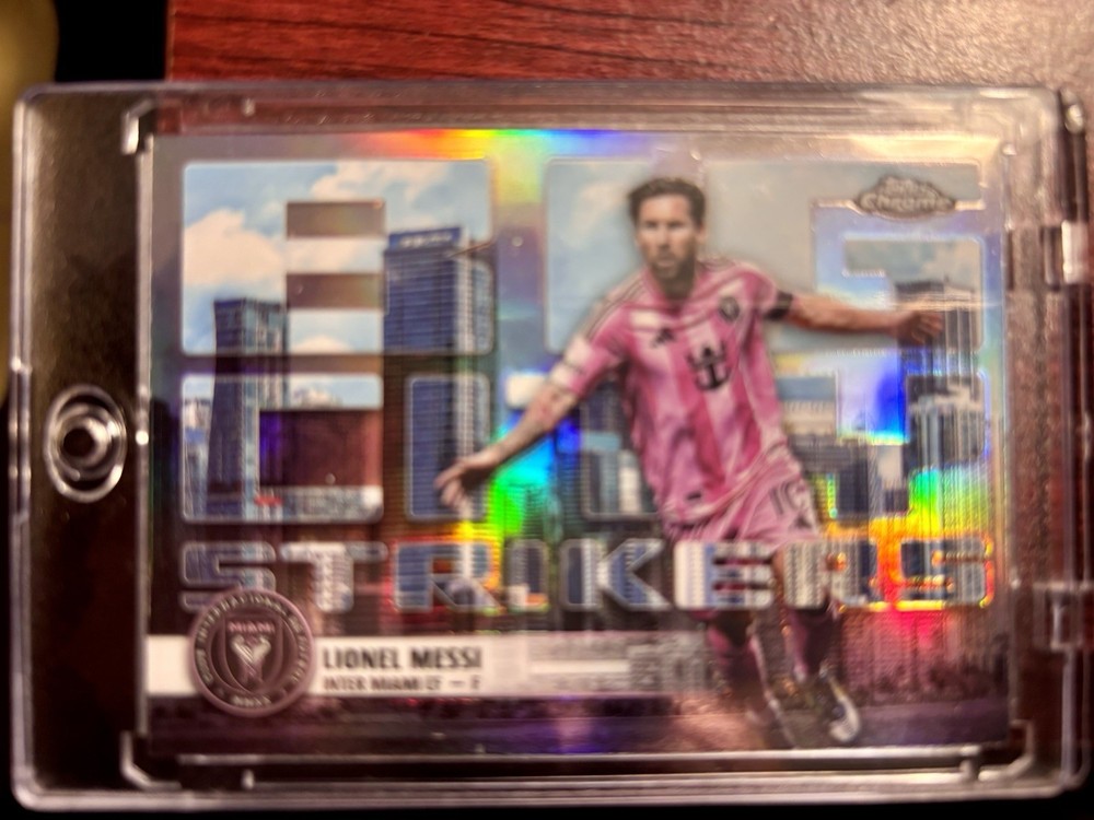Topps Chrome 2025 Lionel Messi Big City Strikers Inter Miami CF MLS World Cup