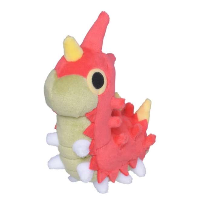 Pokemon Center original Plush Pokémon fit Sitting cutie 265 Wurmple
