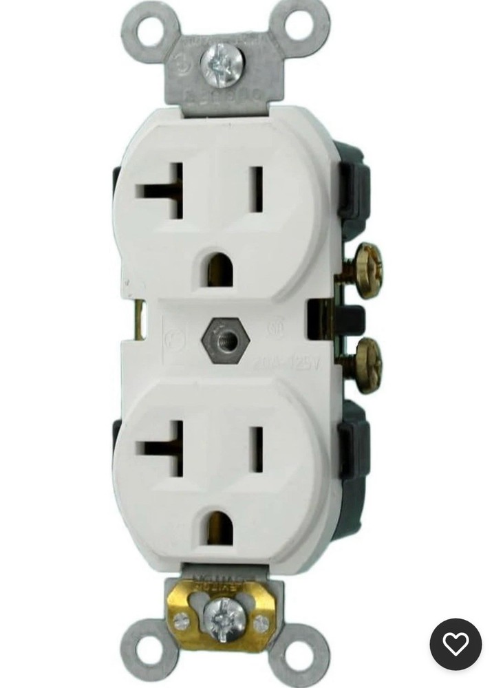 Leviton Cr20-W / Cr20W (New No Box)