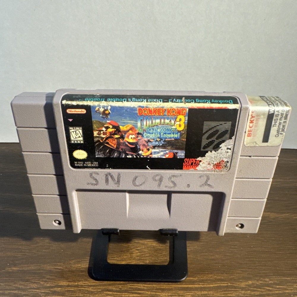 Donkey Kong Country 3: Dixie Kong's Double Trouble! (Nintendo SNES, 1996)
