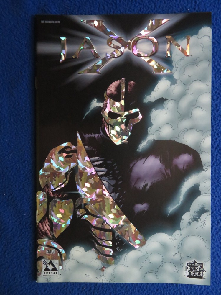 Jason X  Special #1 Prism Foil Variant Limited To 400  W/Coa  Avatar Press  2005