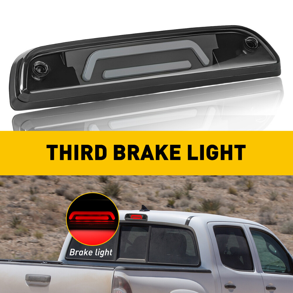 1995-2017 Toyota Tacoma LED Smoked Red Third Brake Tail Light
