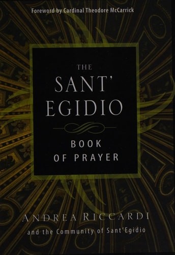 Sant'Egidio Book of Prayer by Andrea Riccardi,Community of Sant'Egidio, Good Boo