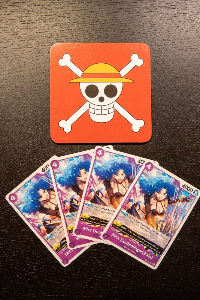 OP05-073 Miss Doublefinger (Zala): Tarjeta TCG de una pieza poco común: Juego (x4)