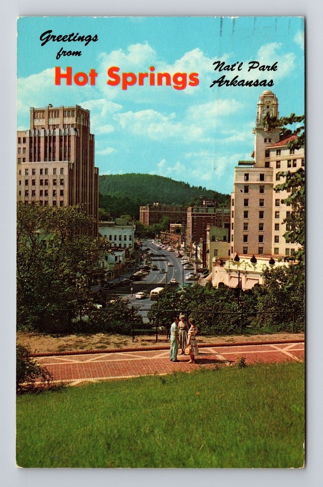 Hot Springs AR-Arkansas, Scenic Greetings Park, Vintage Postcard