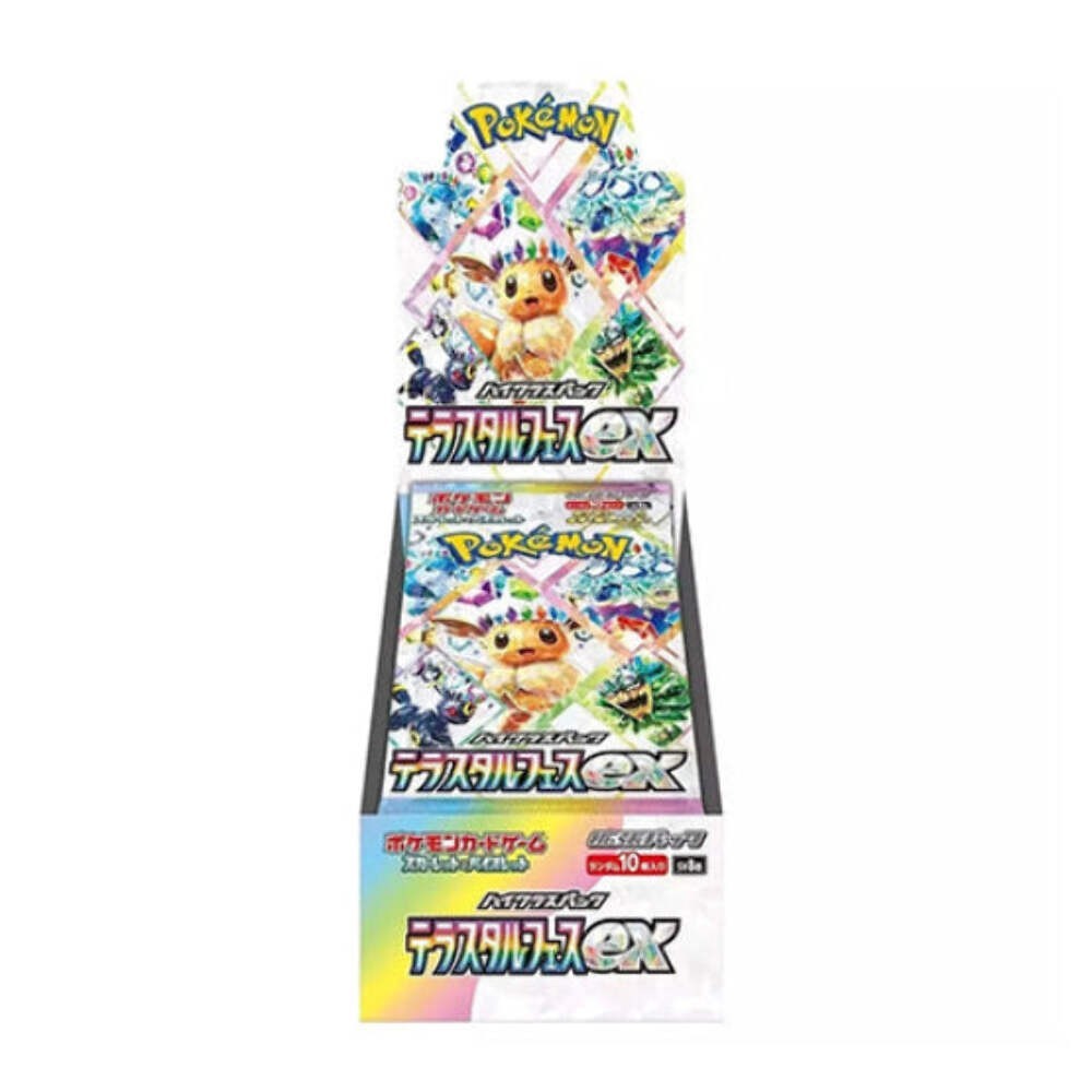 Pokemon TCG Terastal Festival ex Booster Box SV8a Japanese-//