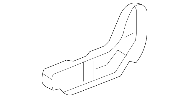 Genuine Honda Recline Cover 81257-SHJ-A02ZD