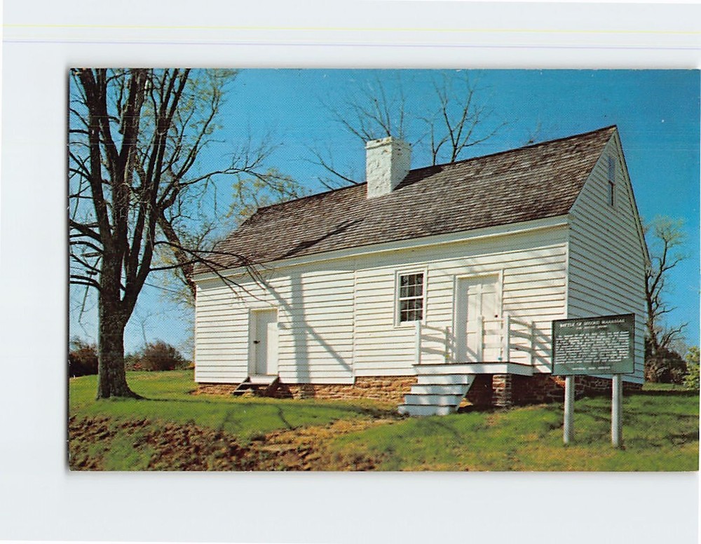 Postcard Manassas National Battlefield Park Manassas Virginia USA