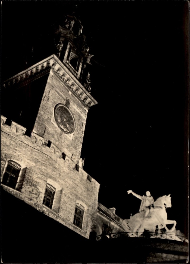RPPC Wawel Krakow Poland Tower Monument vintage postcard g151