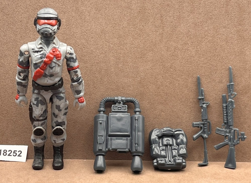 BLACK MAJOR CUSTOM SIGHTLINE CAMO STEEL BRIGADES G.I. Joe 3.75
