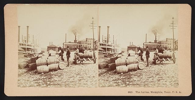 Photo:The levee, Memphis, Tenn. U.S.A.