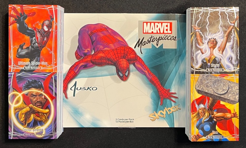 2016 Marvel Masterpieces Skybox Silver Border Base Card Singles NM/M You Choose