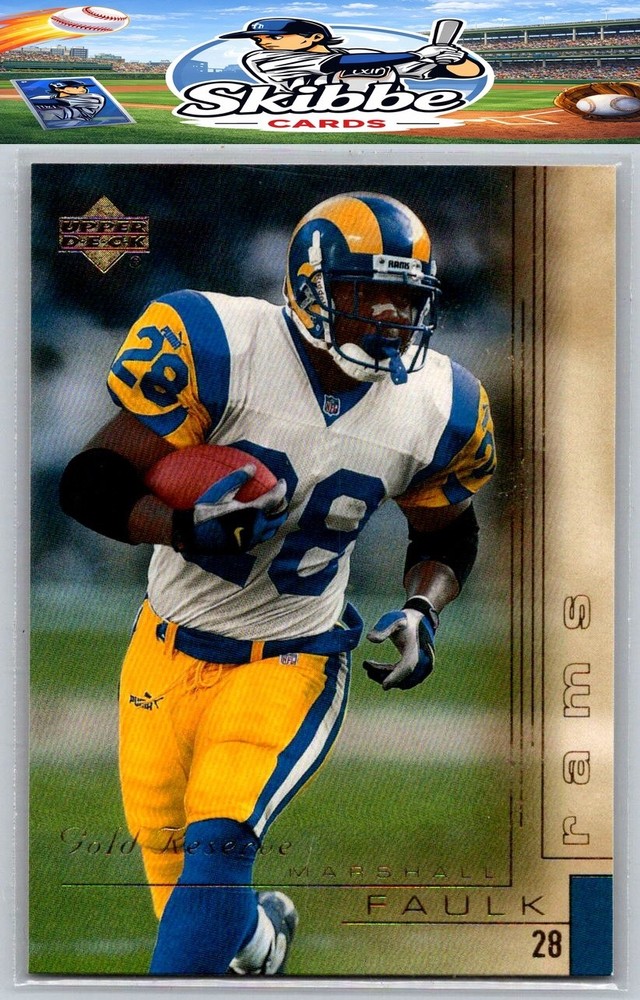 2000 Upper Deck Gold Reserve #134 Marshall Faulk