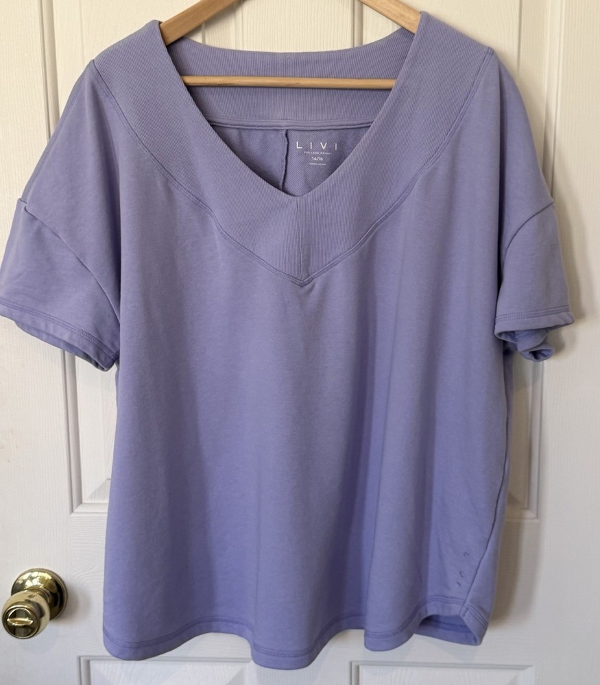 woman's lane bryant Short Sleeve Pullover -14/16