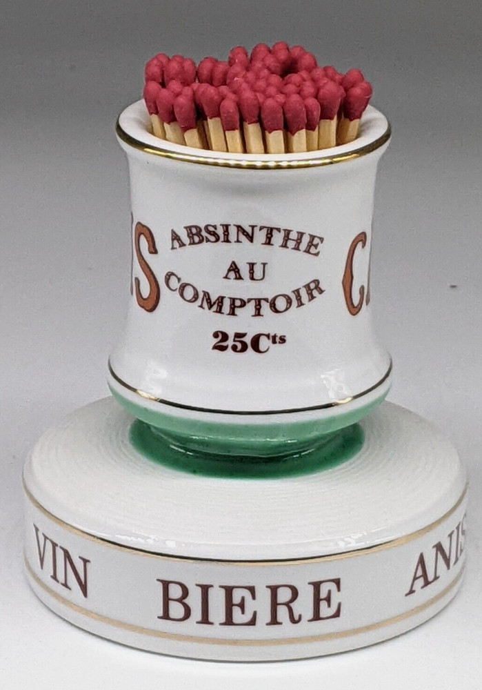 Pyrogene Cafe Paris Match Striker Holder French Bistro Absinthe-image