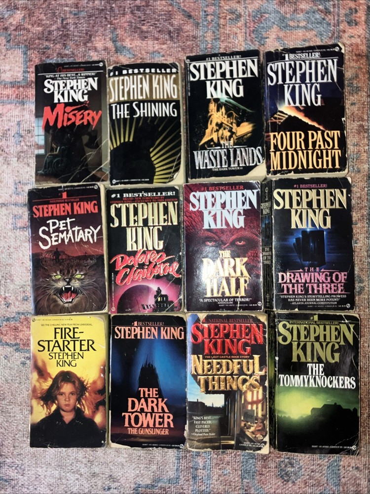 Steven King Lot Of 12