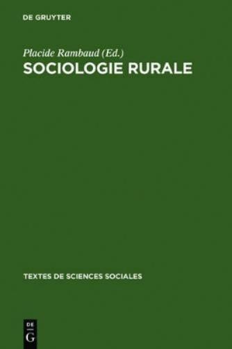 Sociologie rurale (Hardback) Textes de Sciences Sociales