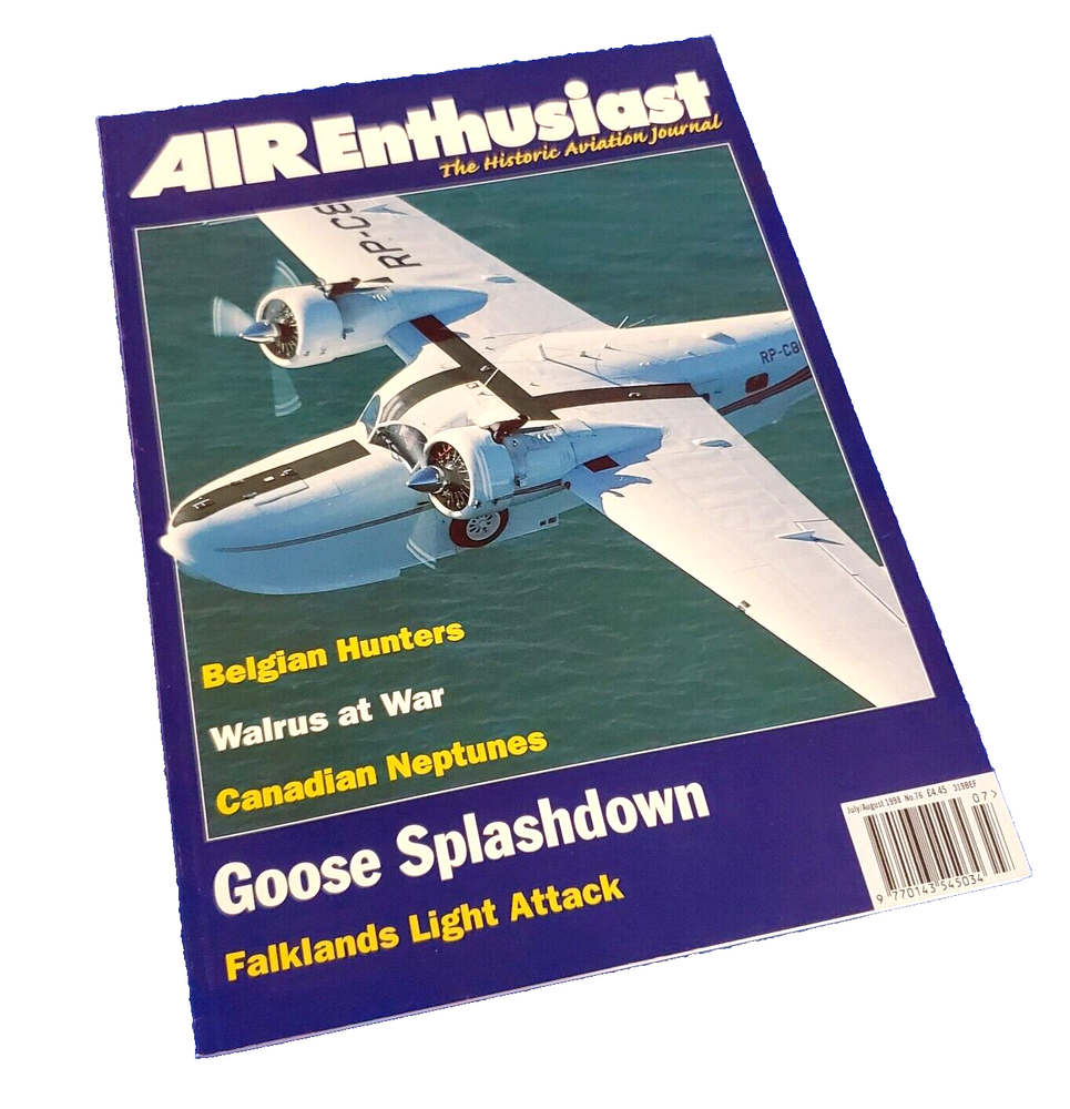 AIR ENTHUSIAST JULY/AUG 1998 NO.76 HISTORIC AVIATION JOURNAL AIRCRAFT MAGAZINE