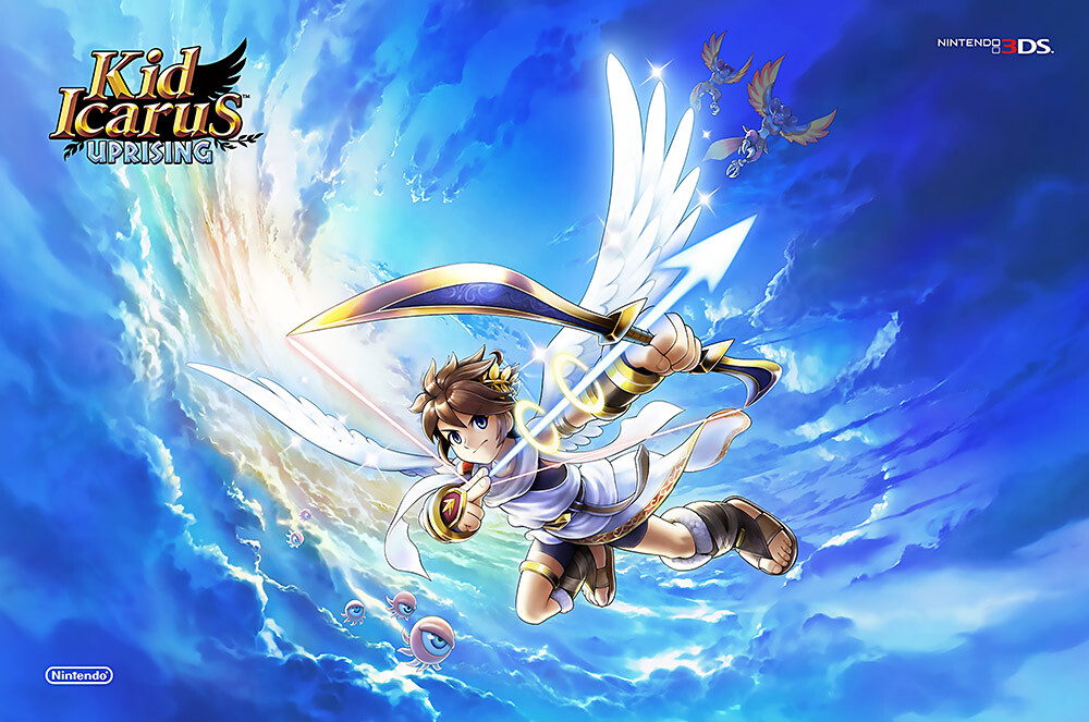 Kid Icarus Uprising Nintendo 3DS NES Premium POSTER MADE IN USA - KID001