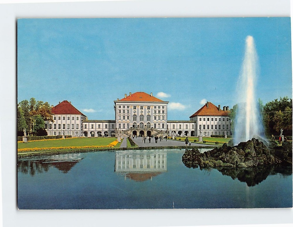 Postcard Schloss Nymphenburg Munich Bavaria Germany