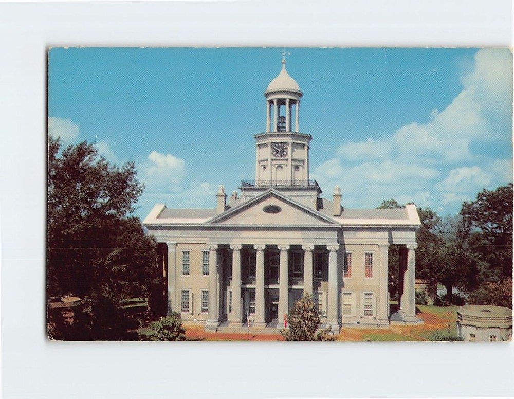 Postcard Old Warren County Courthouse Vicksburg Mississippi USA