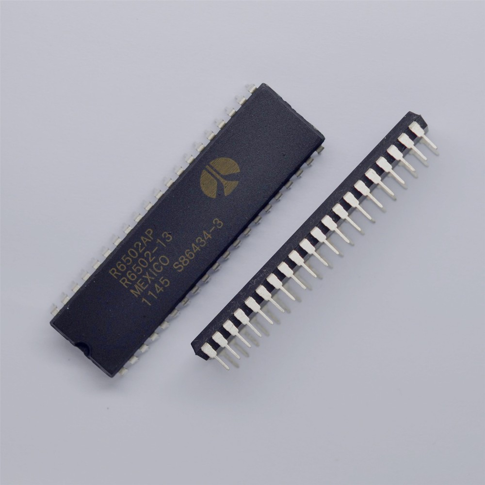 5pcs R6502AP R6502P R6502 Rockwell DIP40 CPU IC UM6502A chip