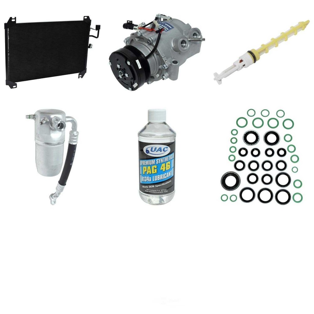 A/C Compressor Kit with Condenser for 03-06 Ascender 5.3L V8