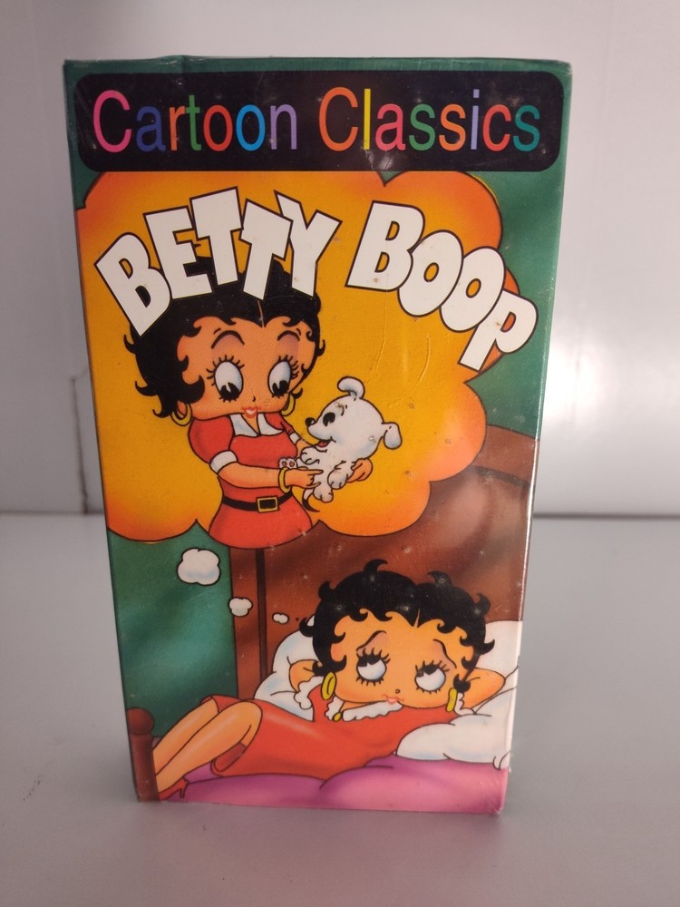 Brand New SEALED Cartoon Classics Vintage 1992 VHS Tape - Betty Boop Volume 2
