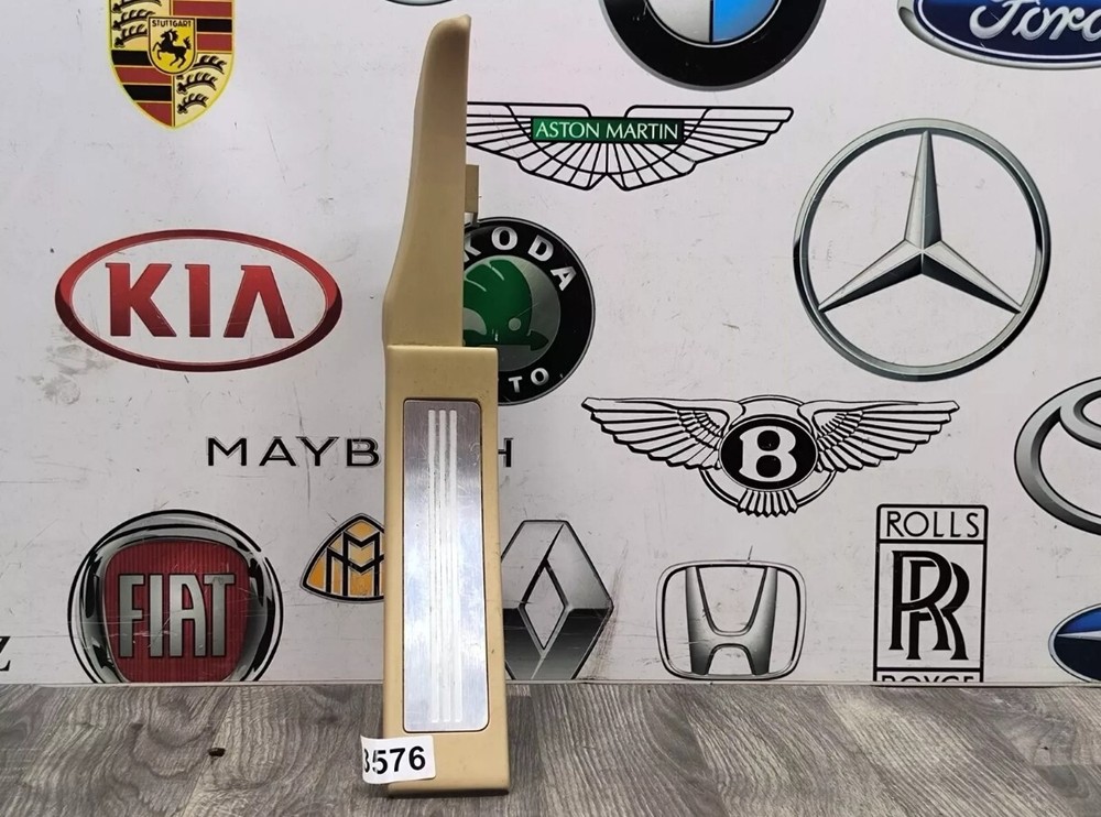 JAGUAR XF 2013 REAR LEFT DOOR STEP SILL PANEL COVER CREAM SEL AF 8X23-F13245-AG