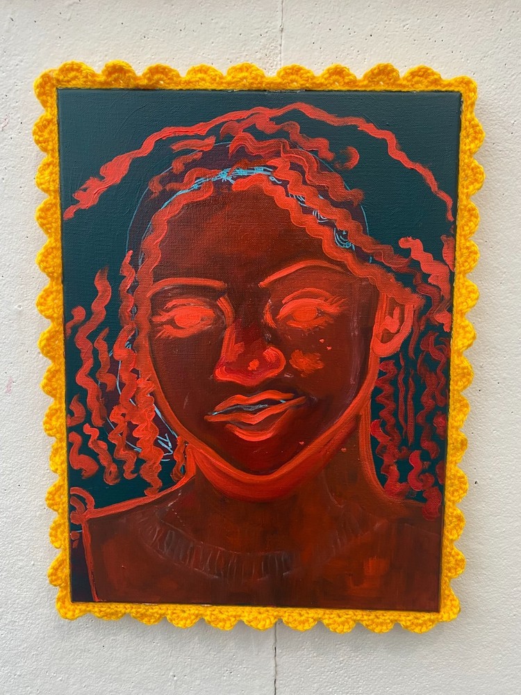 Original Oil Painting, 11 x 14 in., (Woman, Portrait), 