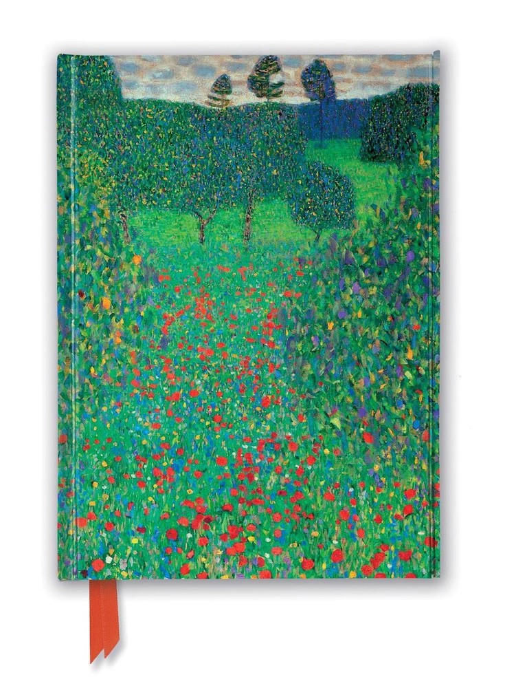 Gustav Klimt: Poppy Field (Foiled Journal) by Flame Tree Studio (English) Hardco
