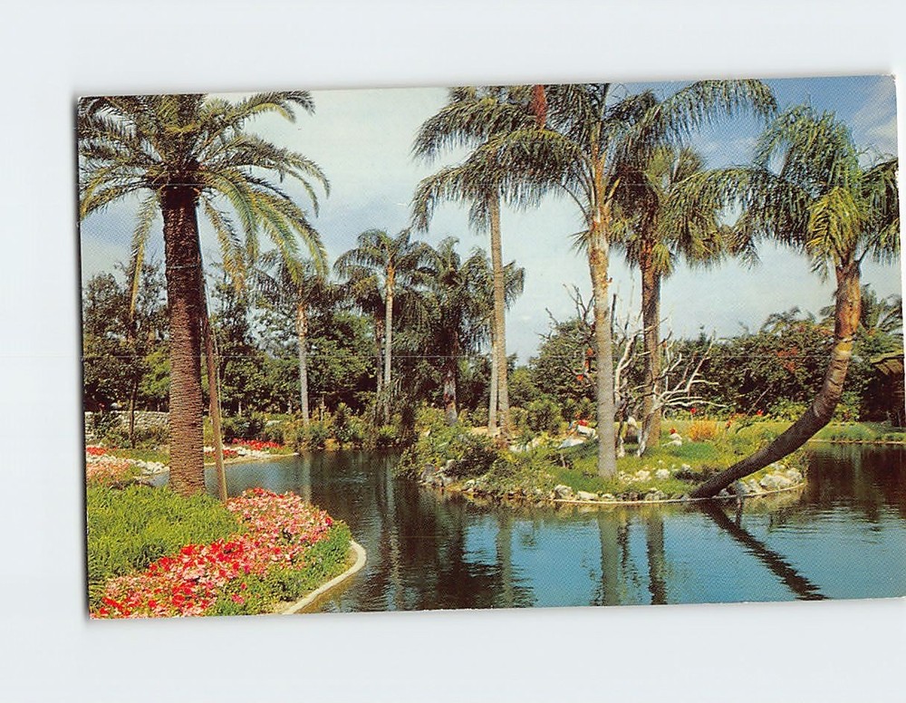 Postcard Scene at Busch Gardens Tampa Florida USA