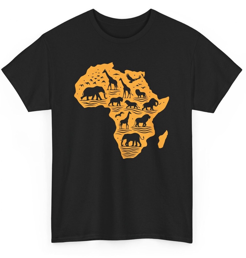 Wildlife African Safari T-shirt - African Animals Lovers Men Women Graphic Tee