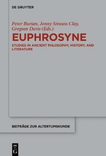 Peter Burian Euphrosyne (Hardback) Beitrage zur AltertumskundeAnother great item from Rarewaves USA | Free delivery!