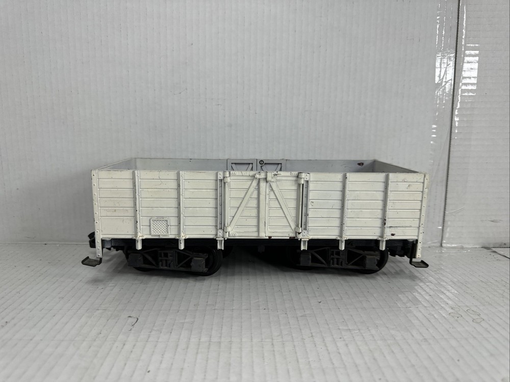 LGB G Scale White Gondola Freight Car For Train Set Layout