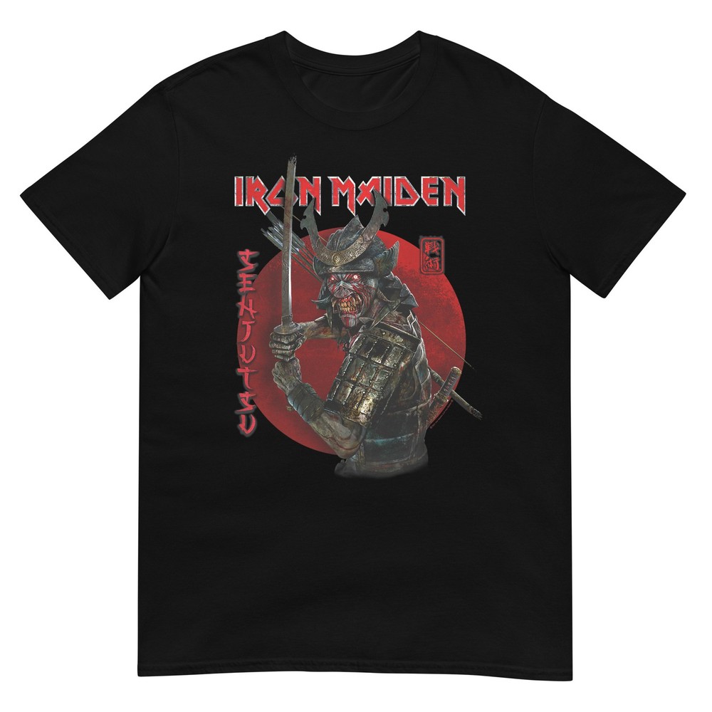 Iron Maiden Senjutsu Eddie Red Circle T-Shirt