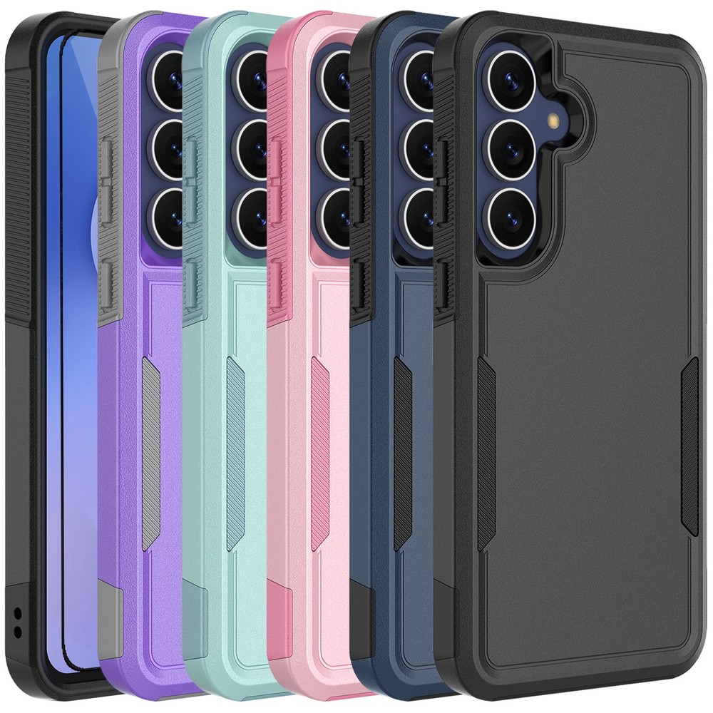 For Samsung Galaxy S25 S24 S23 FE Case Phone Cover Shockproof + Screen Protector