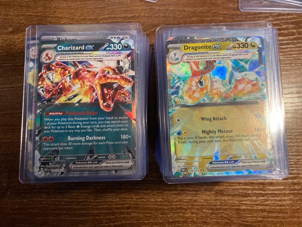 Pokemon TCG Obsidian Flames Full Art EX & More Cards - You Pick - Free Ship