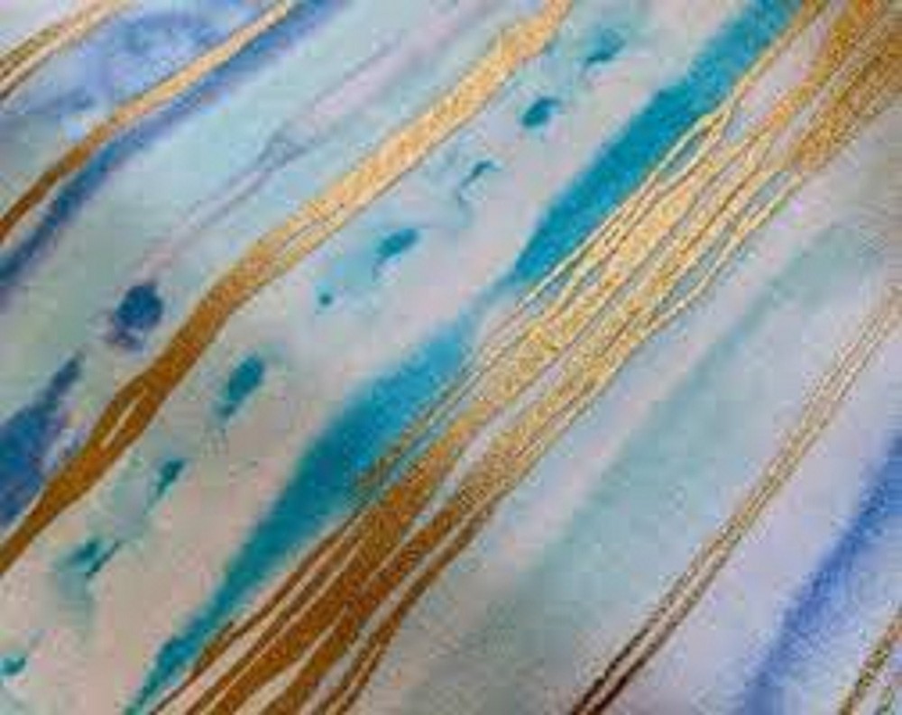 Blue Stripes - 100% cotton Quilting Patchwork fabric
