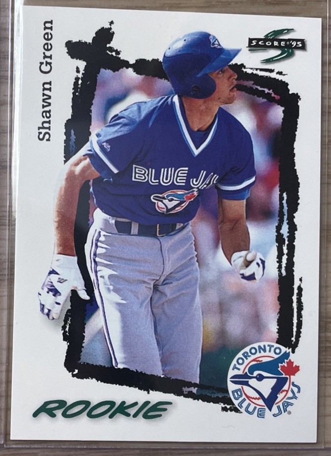 1995 Score - Rookie Shawn Green #304